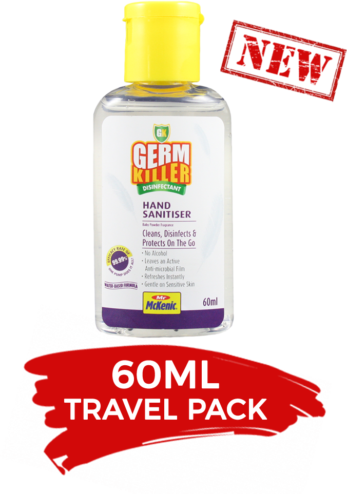 Gk Hand Sanitiser™ - Germ Killer (676x963), Png Download