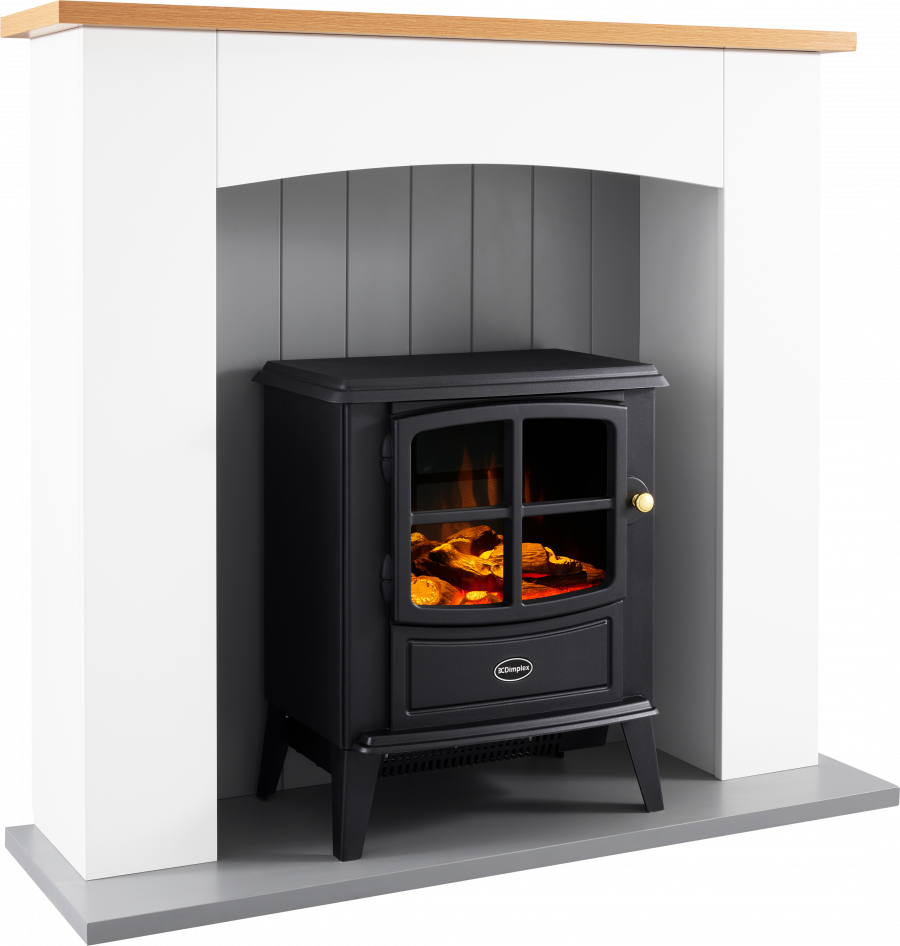 Oakmeadsuite Angledright - Wood-burning Stove (900x946), Png Download