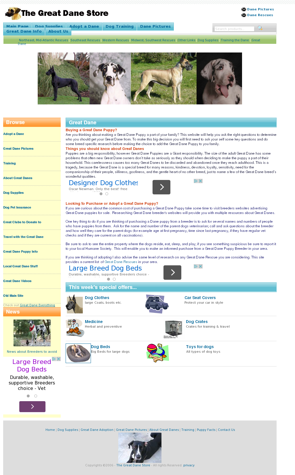 The Great Dane Store Competitors, Revenue And Employees - Great Dane (1024x1656), Png Download