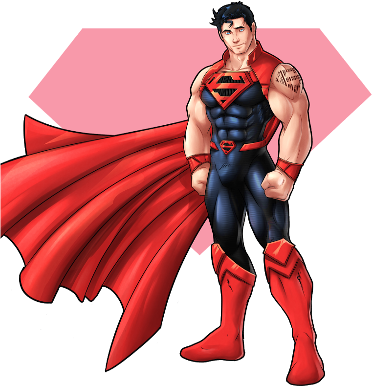 Future Superboy - Superman (823x819), Png Download