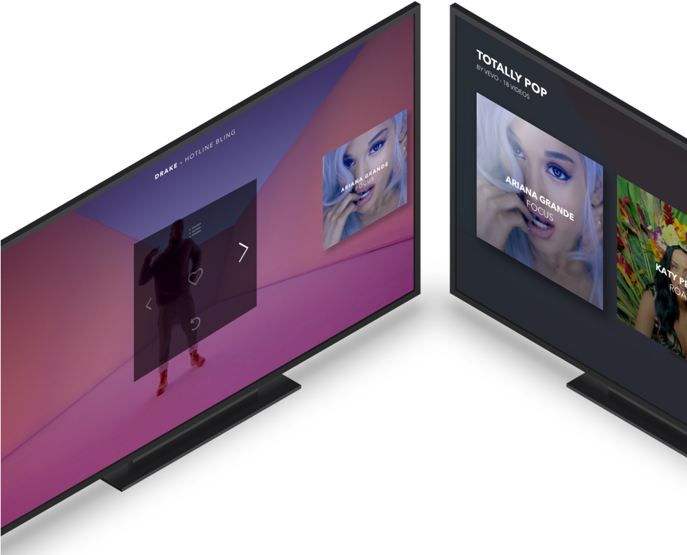 Vevo Apple Tv - Led-backlit Lcd Display (1000x830), Png Download