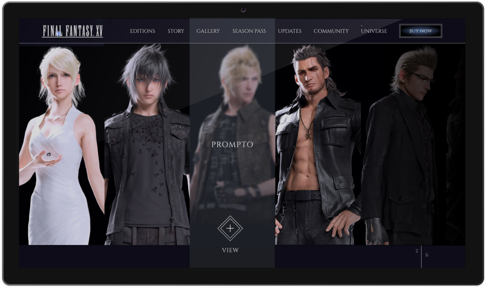 Ffxv Mockup 3 V1 - Smartphone (2956x1663), Png Download