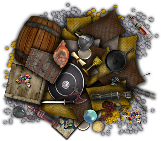 Dundjinni Mapping Software - Pile Of Treasure Roll20 (709x709), Png Download