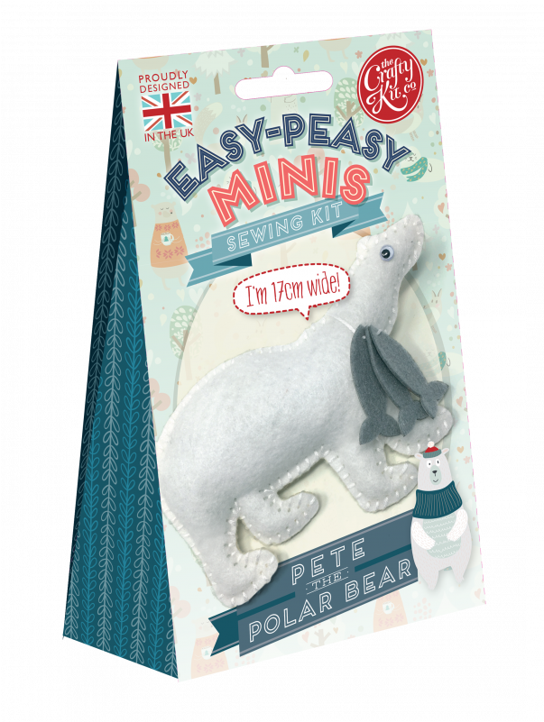 Pete The Polar Bear Kids Easy Peasy Sewing Kit - Sewing (800x800), Png Download