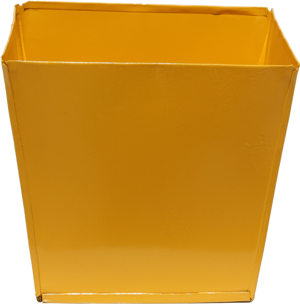 My Balcony Likes Metal Square Planter Box Yellow - Plastic (709x709), Png Download