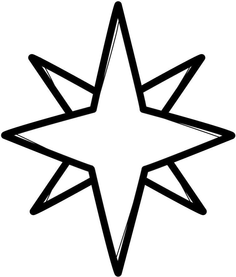 Star Of Bethlehem Png Polar Star Vector Full Size Png Download Seekpng