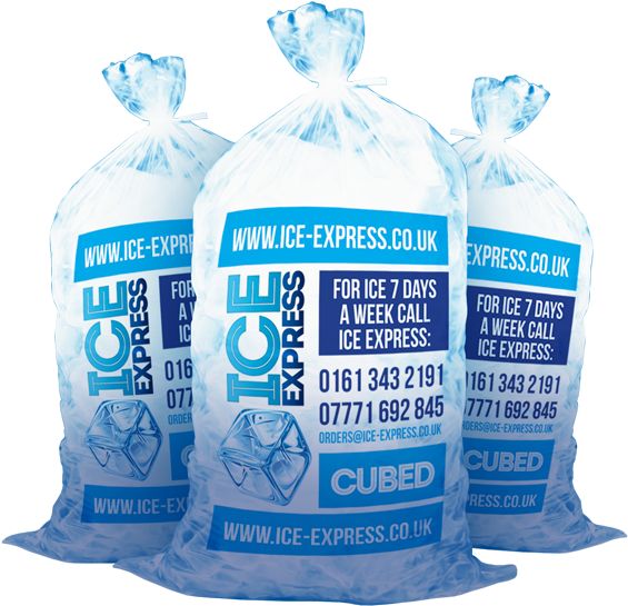 Ice Suppliers North West - Packaging And Labeling (591x564), Png Download