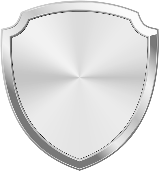 Silver Badge Transparent Image - Circle (558x600), Png Download