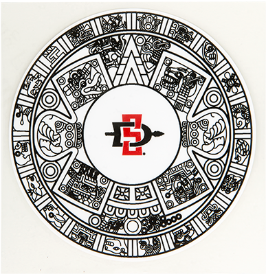 Skip Navigation - Aztec Calendar Vector (750x500), Png Download