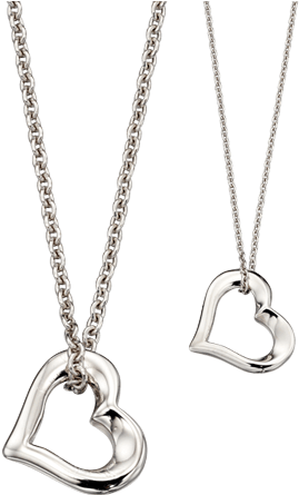 Two Hearts Beat As One Necklace Set - Locket (800x542), Png Download