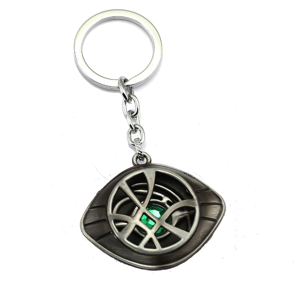 Marvel's Doctor Strange Eye Of Agamotto Keychain - Doctor Strange Keychain (1000x1000), Png Download