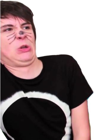 84 Images About Dan Howell And Phil Lester On We Heart - Dan Howell Transparent Png (500x700), Png Download