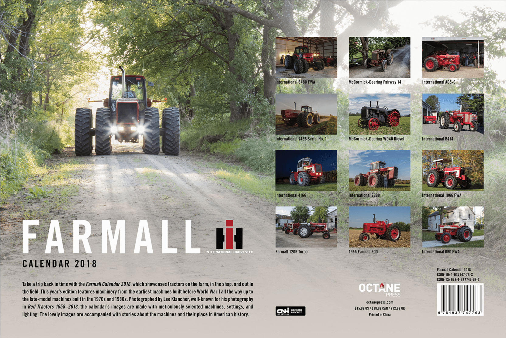 Farmall Tractor Calendar 2018 Shop Case Ih - Trailer Truck (1706x1706), Png Download