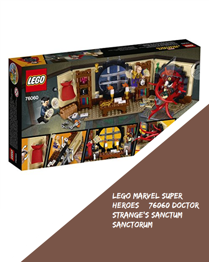 Lego Marvel Super Heroes 76060 Doctor Strange's Sanctum - Lego Doctor Strange Box (735x1100), Png Download