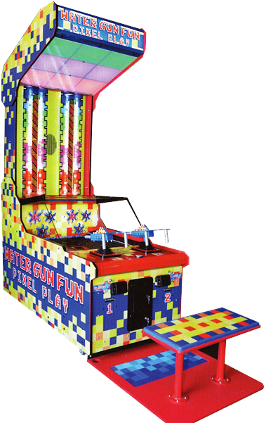 Water Gun Fun Pixel Play (664x664), Png Download
