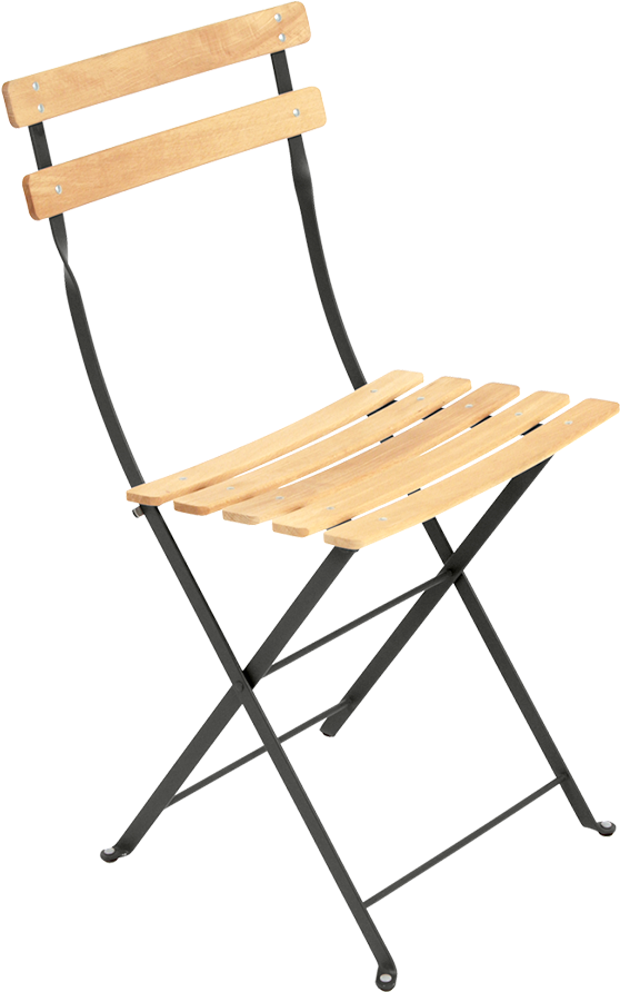 Bistro Folding Chair Beechwood - Metal And Wood Folding Chairs Uk (900x900), Png Download