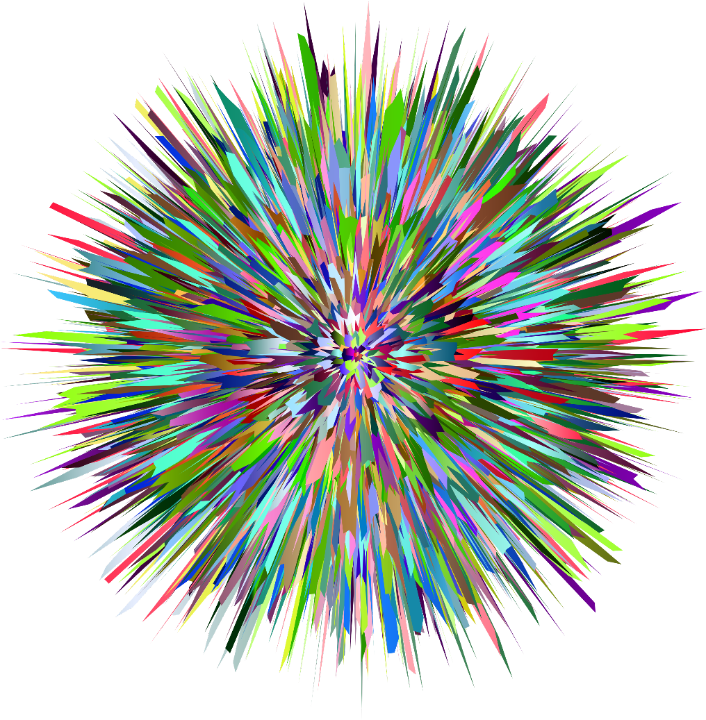 Shine Color Ball Burst Explosion Freetoedit - Graphic Design (1024x1036), Png Download