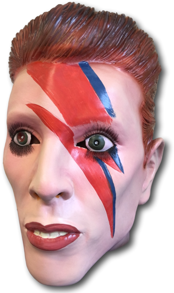 David Bowie Distorted (768x1024), Png Download