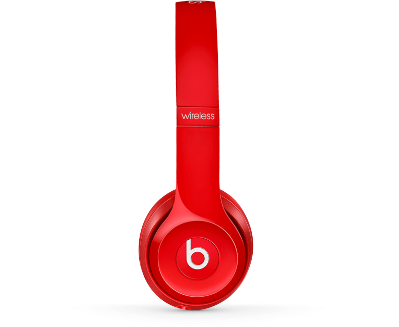 Solo2tmwireless - Beats Solo 3 Wireless Red (1000x700), Png Download