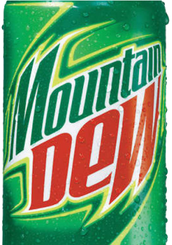 Sprite Clipart Mountain Dew - Mountain Dew Can Png (640x480), Png Download