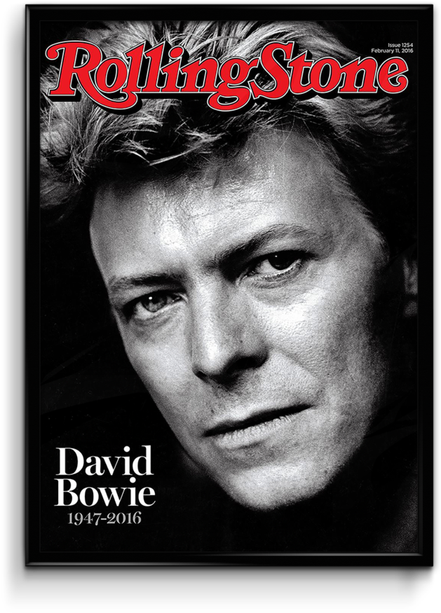 David Bowie Poster - Rolling Stone Magazine Covers David Bowie (818x1024), Png Download