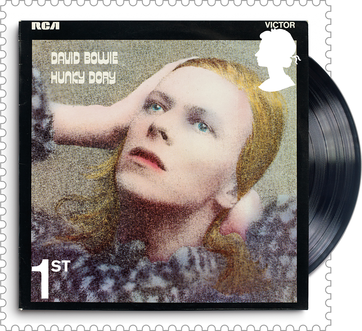 Hunky Dory David Bowie Album Cover (1200x1098), Png Download