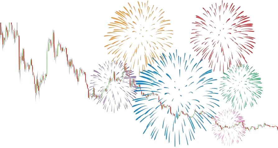 End Of Year Crypto Roundup - Png Transparent Background Firework (900x498), Png Download