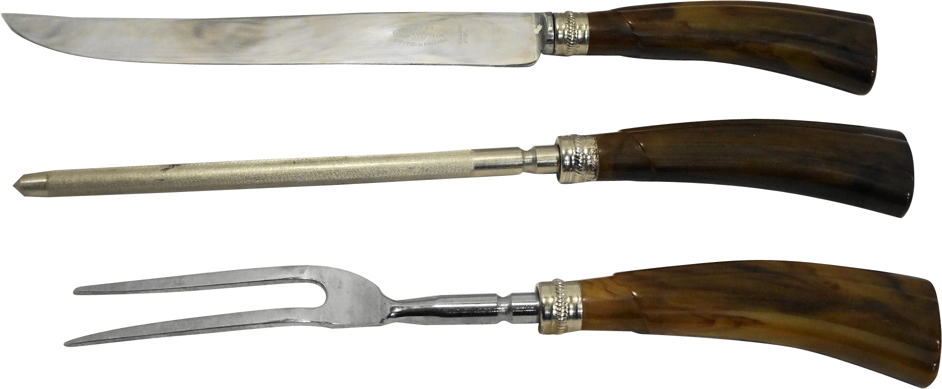 Parker Sons Sheffield England Bakelite Handle Art - Knife (1866x1866), Png Download