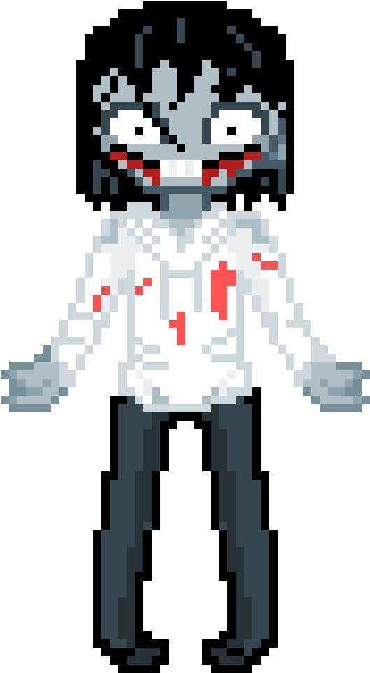 Jeff The Killer - Fnac Candy The Cat (696x1200), Png Download