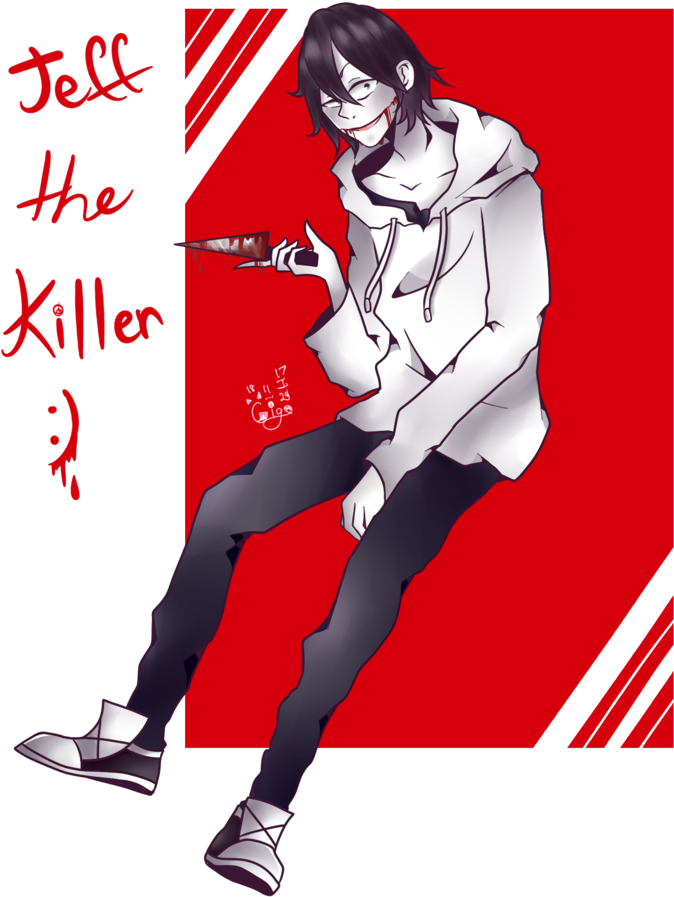 Jeff The Killer[speed Paint] By Theprince1224 - Illustration (816x979), Png Download