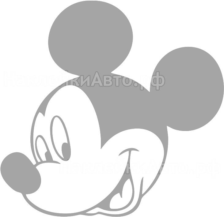 Mickey Silhouette With Sunglasses - Mickey Mouse Icon Png (1025x891), Png Download