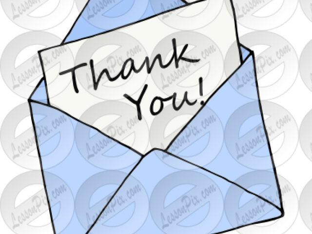 Thank You Clipart Envelope - Funny Pi Day Shirts (640x480), Png Download