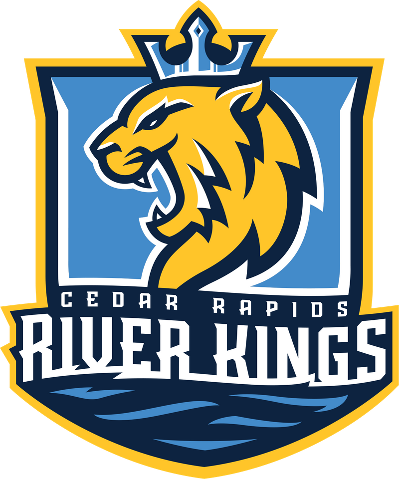 Use Of River Kings Team Logos, However, The Organization - Cedar Rapids River Kings (800x960), Png Download