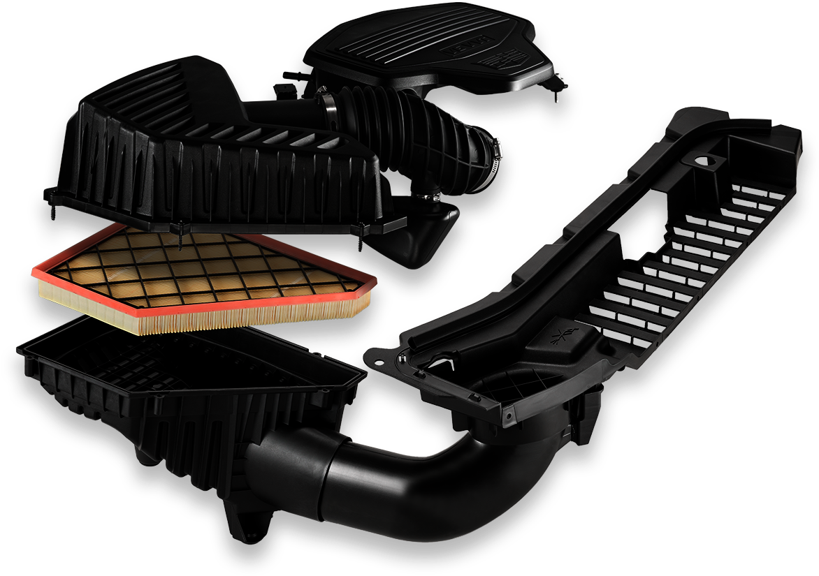 Air Cleaner System Including Acoustic Measures For - Grille (1515x958), Png Download