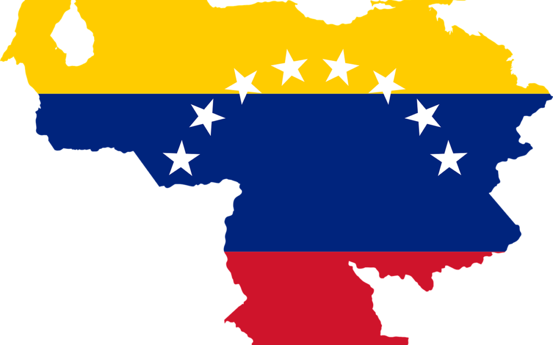 The Strange Case Of General Motors In Venezuela - Venezuela Country Outline With Flag (1080x675), Png Download
