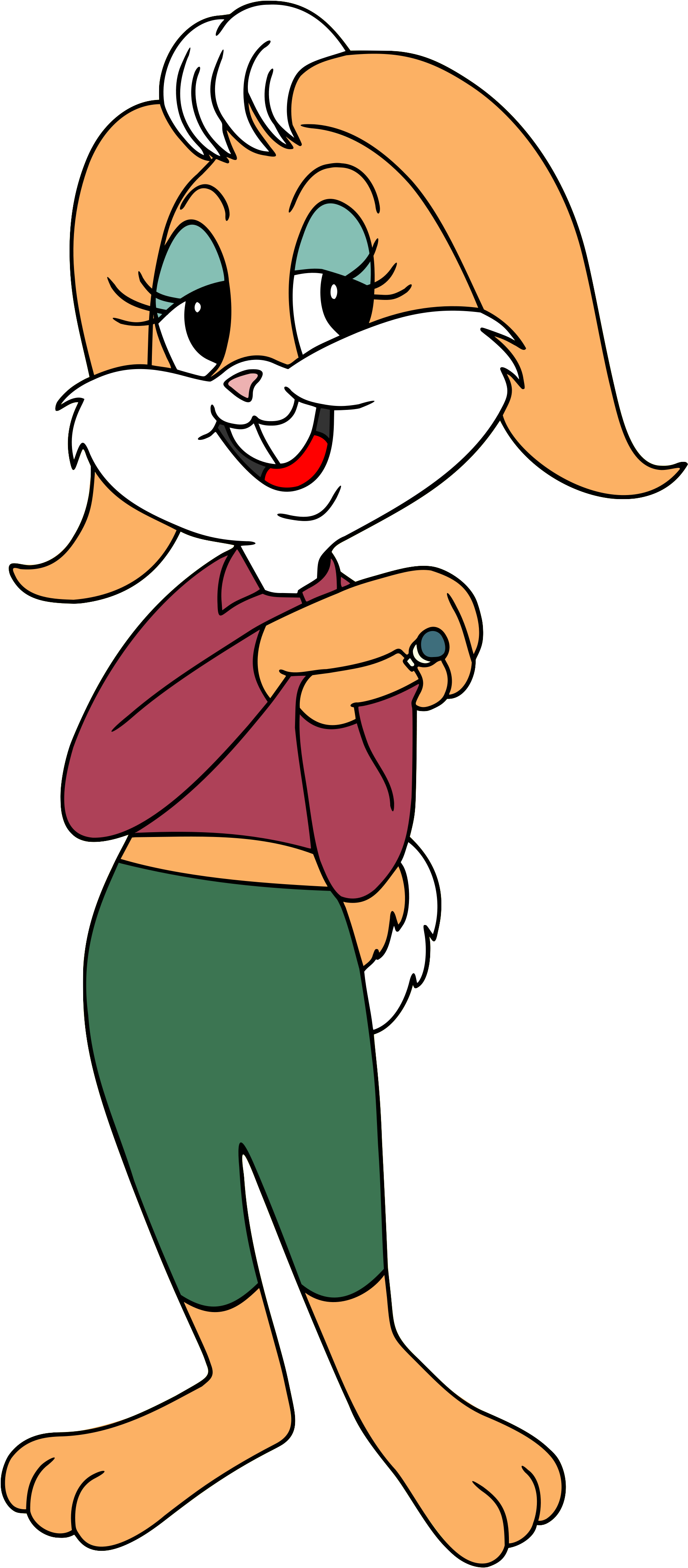 Honey Bunny - Honey Bunny Bugs Bunny (2000x4000), Png Download