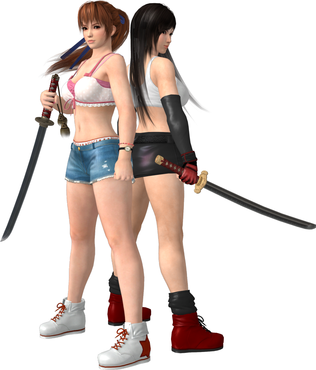 Katsumi V Tifa - Girl (1280x1351), Png Download