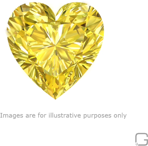 08 Carat Colour Vs2 Clarity Gia - Heart (600x600), Png Download