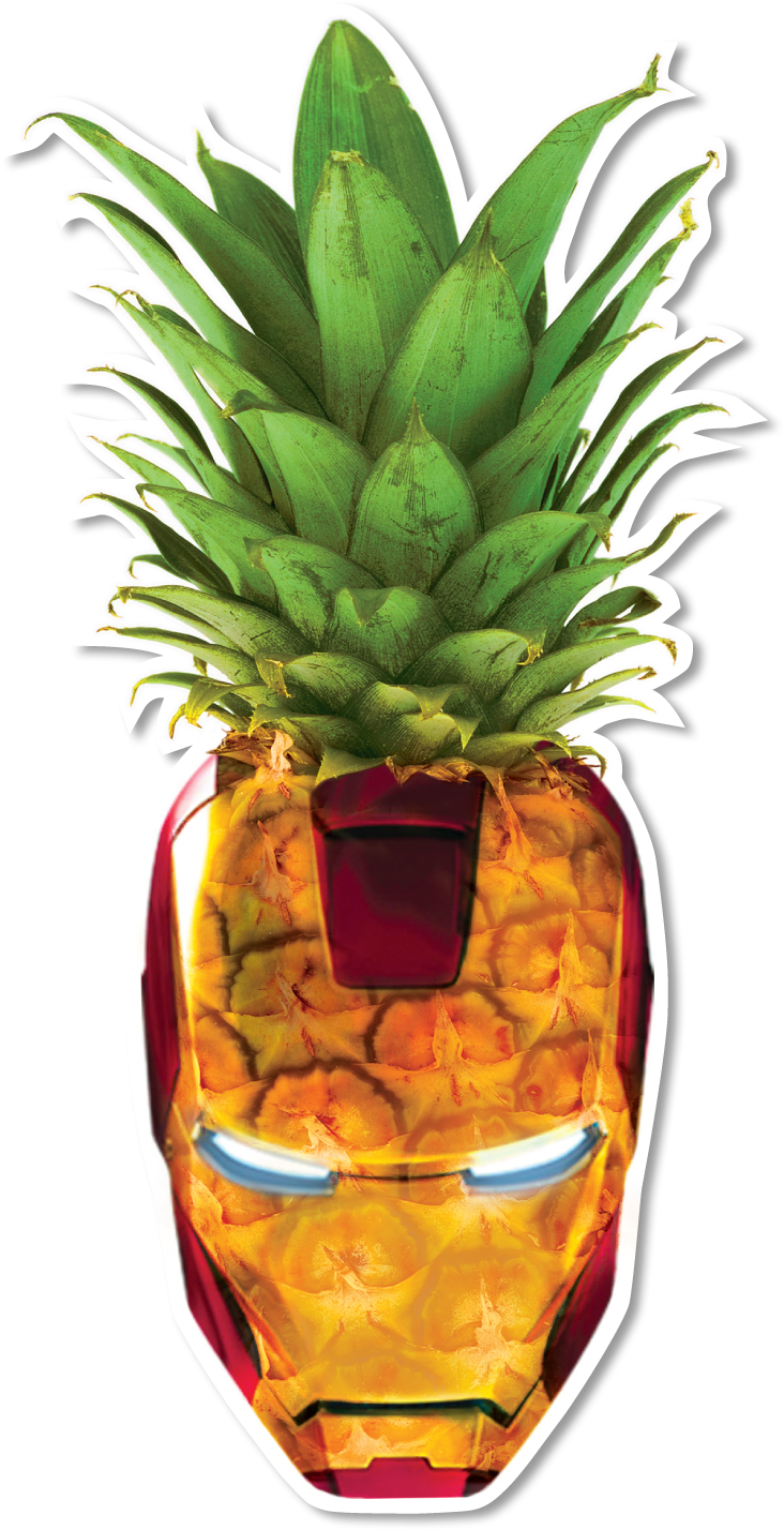 Image Of Iron Pineapple - Hd Pineapple (1500x1500), Png Download