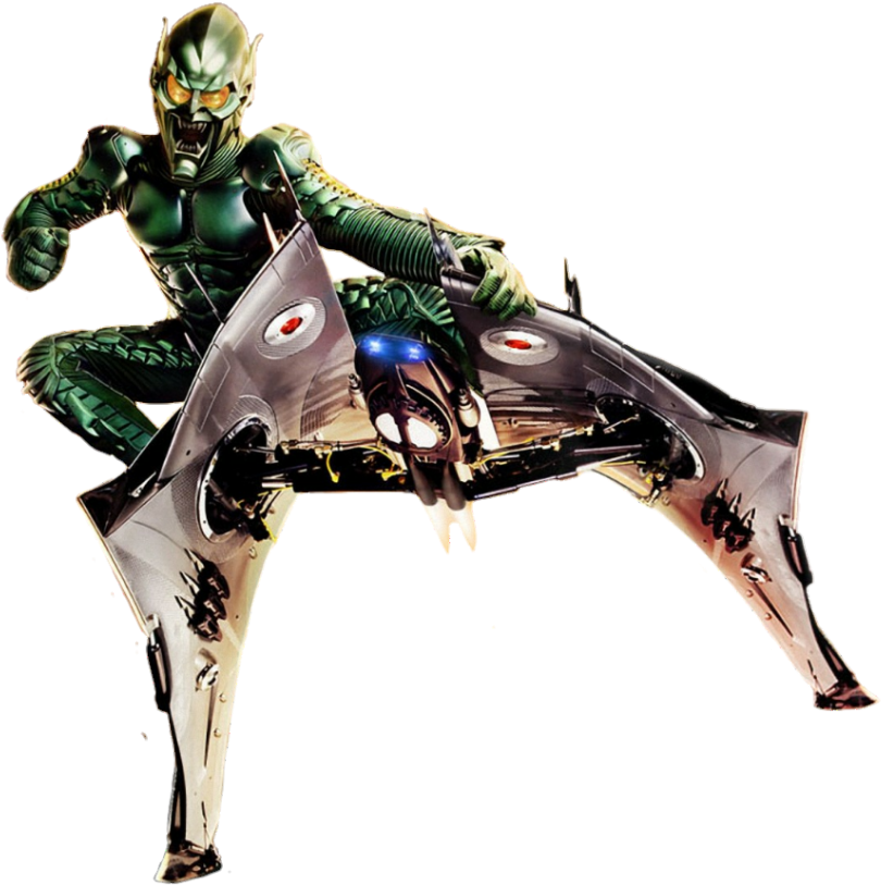Green Goblin, Spiderman, Men, Spider Man - Spiderman Green Goblin Png (874x944), Png Download