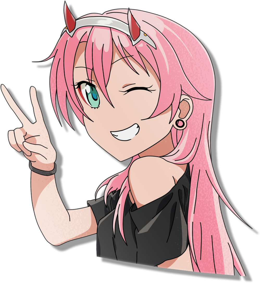 Image Of Emo Zero - Anime (1498x1498), Png Download