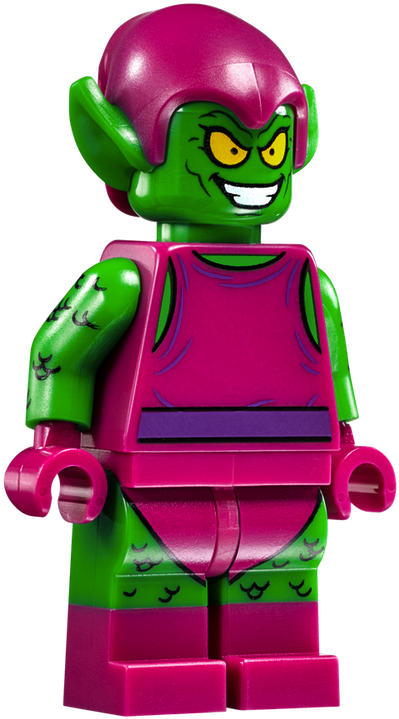 Navigation - Lego Green Goblin (425x737), Png Download