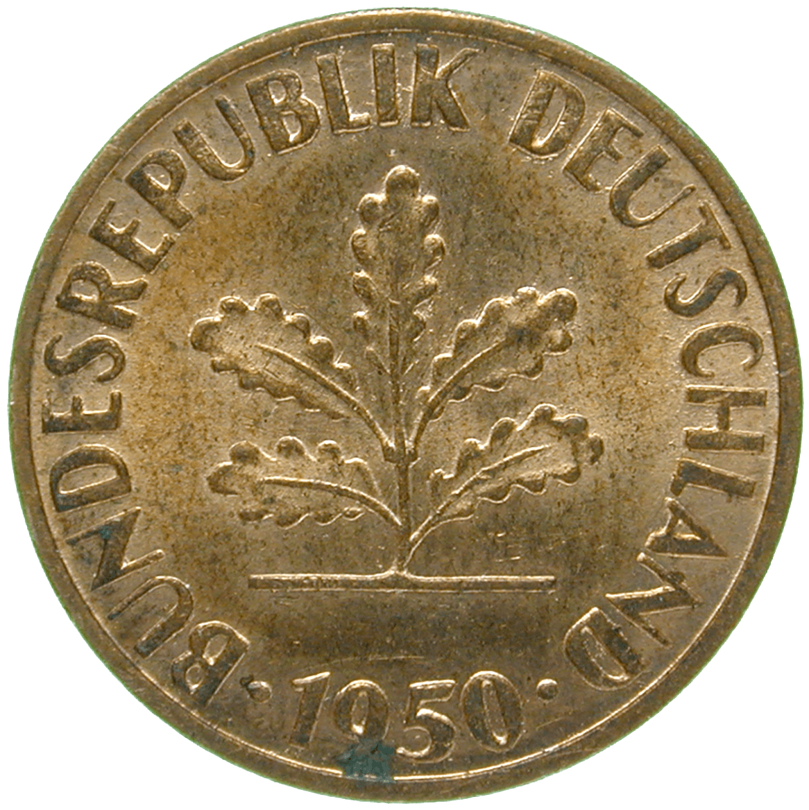 Federal Republic Of Germany, 1 Pfennig - 1980 20 Fr Helvetia (1174x1181), Png Download