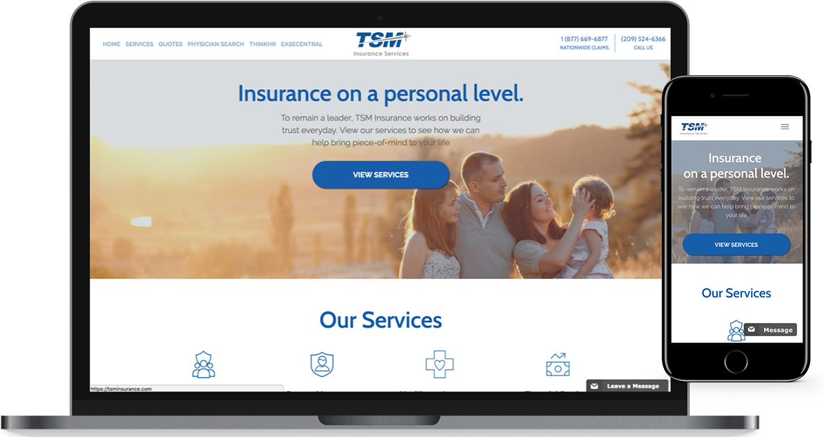 Tsm Insurance - Display Device (1257x700), Png Download