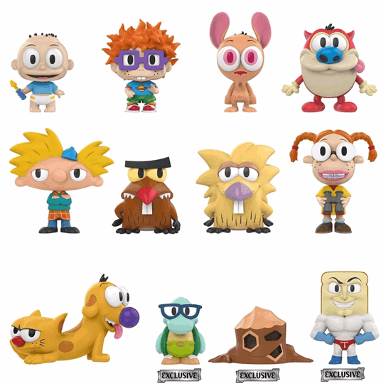 Mystery Minis Blind Box - Nickelodeon Funko Mystery Minis (600x600), Png Download