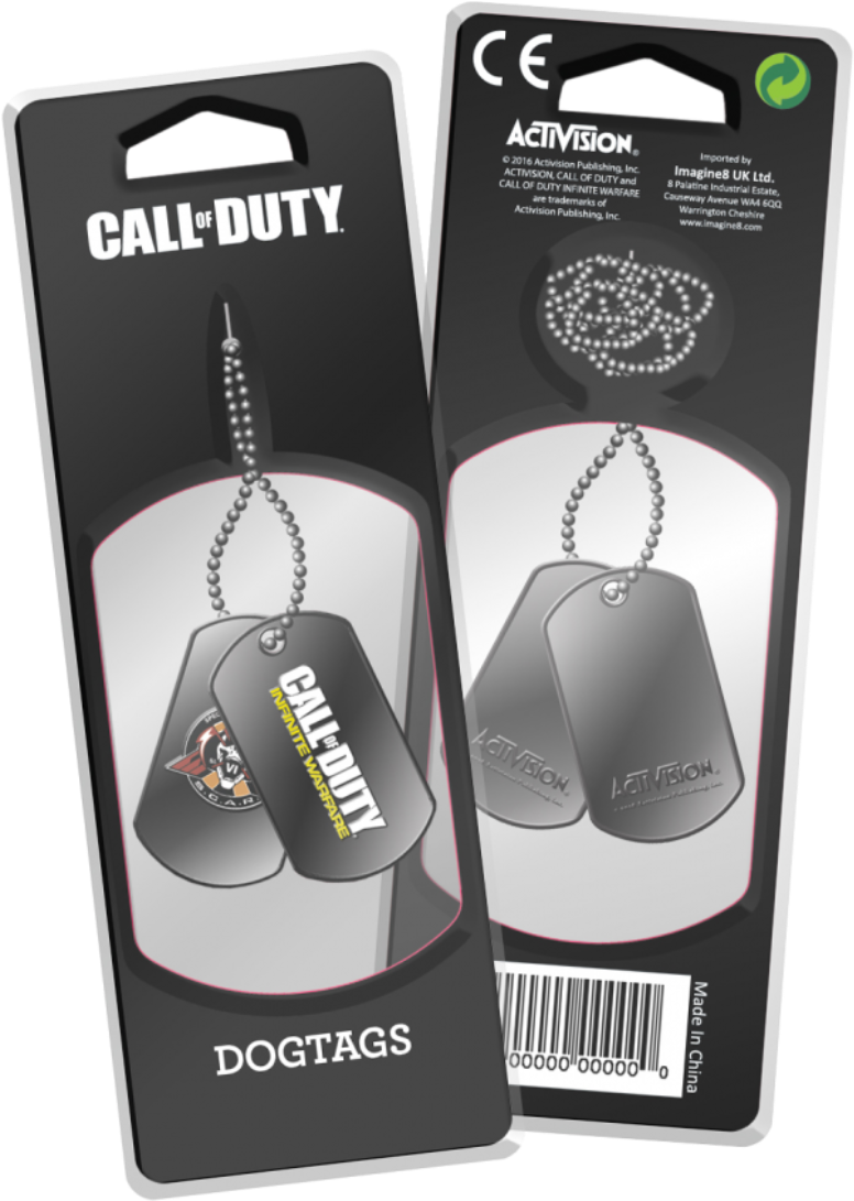 Activision Call Of Duty Infinite Warfare Dögcédula - Call Of Duty Infinite Warfare Dog Tags (1090x1090), Png Download