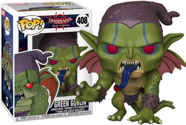 Into The Spider-verse - Green Goblin Into The Spider Verse (640x640), Png Download