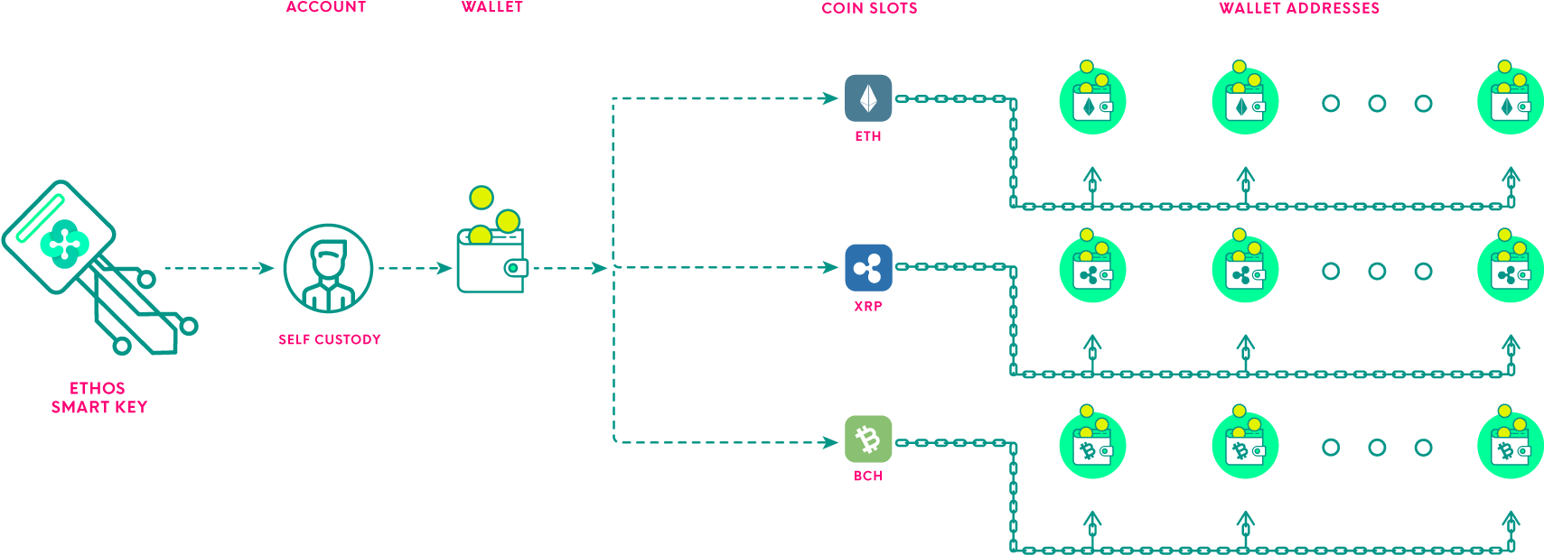 An Hd Wallet Is A System For Deriving Seemingly Infinite - Circle (1920x722), Png Download