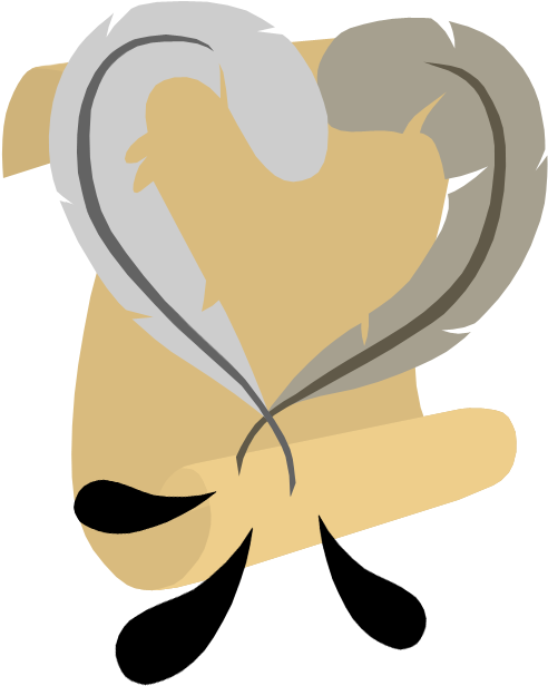 Quill Clipart Mlp Cutie Marks - Mlp Cutie Mark Book (750x750), Png Download