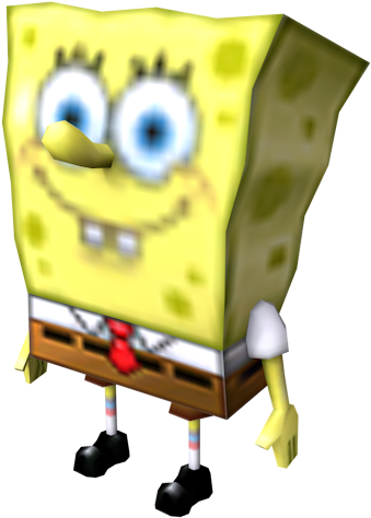 Download Zip Archive - Nickelodeon Party Blast Spongebob (750x650), Png Download